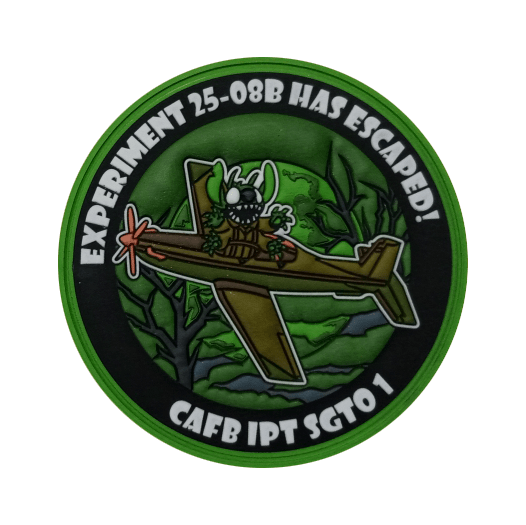 CAFB Experiment 2508 - PVC Patch - Badass Patches