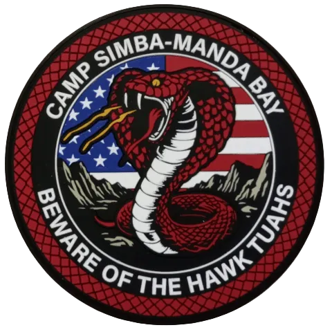 Camp Simba-Manda Bay Cobra PVC Patch – Badass Patches