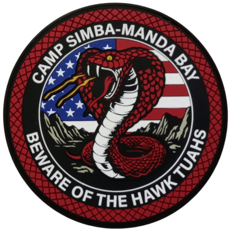 Camp Simba - Manda Bay Cobra PVC Patch - Badass Patches