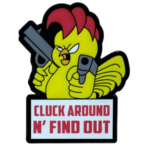 Cluck Around N' Find Out - Badass Patches