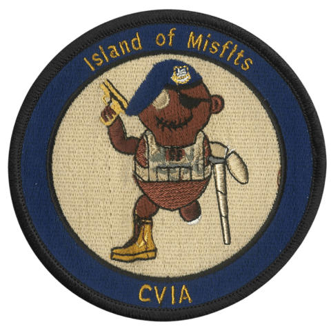 CVIA Island of Misfits Embroidered Patch - Badass Patches