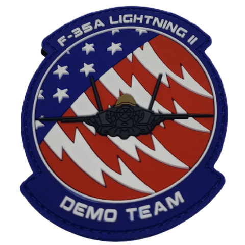 Demo Team F - 35A Lightning II PVC - Badass Patches