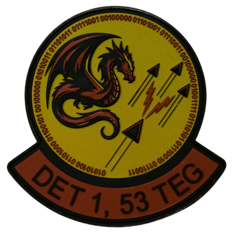 Detachment 1 Blue Dragon PVC Patch - Badass Patches