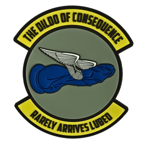 Dildo of Consequence PVC Patch - Badass Patches