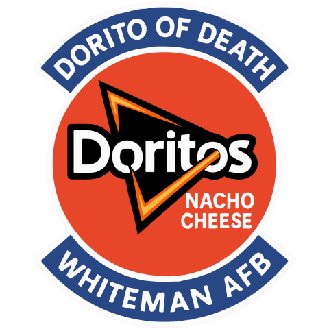 Dorito of Death Sticker - Badass Patches