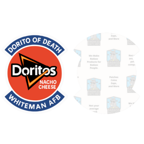 Dorito of Death Sticker - Badass Patches