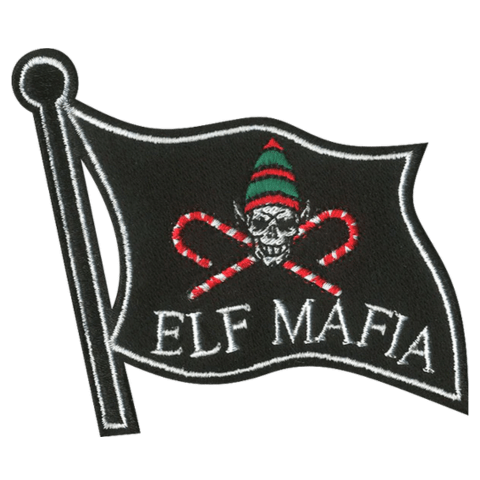 Elf Mafia Christmas FAIP Flag (8 FTS) - Badass Patches
