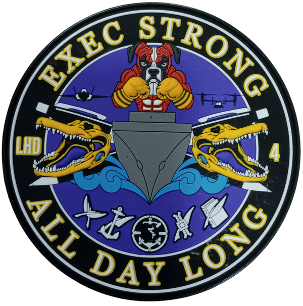 Exec Strong USS Boxer - Badass Patches