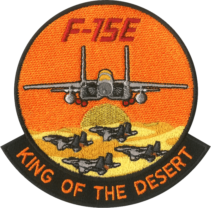 F - 15E (King of the Desert) - Badass Patches