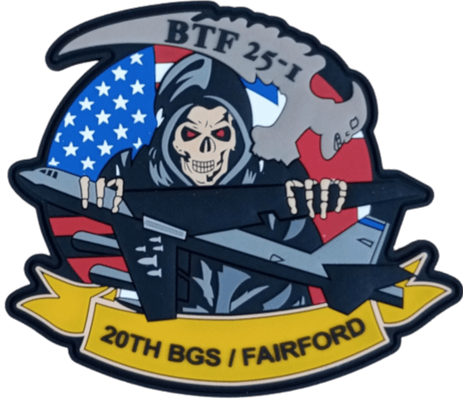 Fairford 20th BGS WPNS Reaper FC PVC - Badass Patches