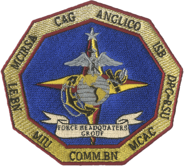 Force HQ Group Nonagon Embroidered Patch - Badass Patches