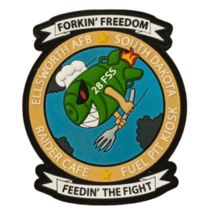 Forkin Freedom PVC Patch - Badass Patches