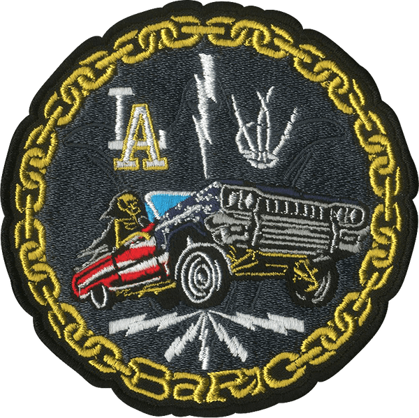 Ghost Ride Whip Embroidered Patch - Badass Patches