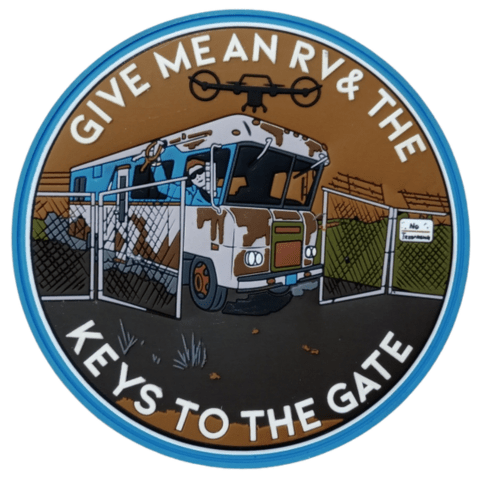 Give Me an RV PVC Patch - Badass Patches