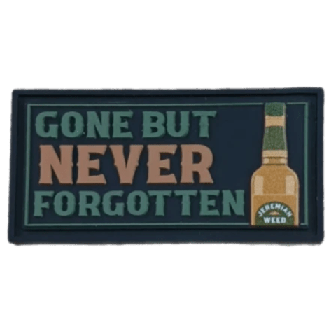 Gone But Never Forgotten Pencil Tab - Badass Patches