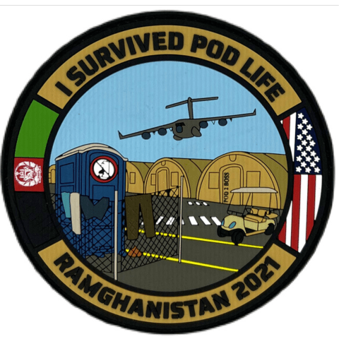 "I Survived Pod Life" PVC Patch - Badass Patches