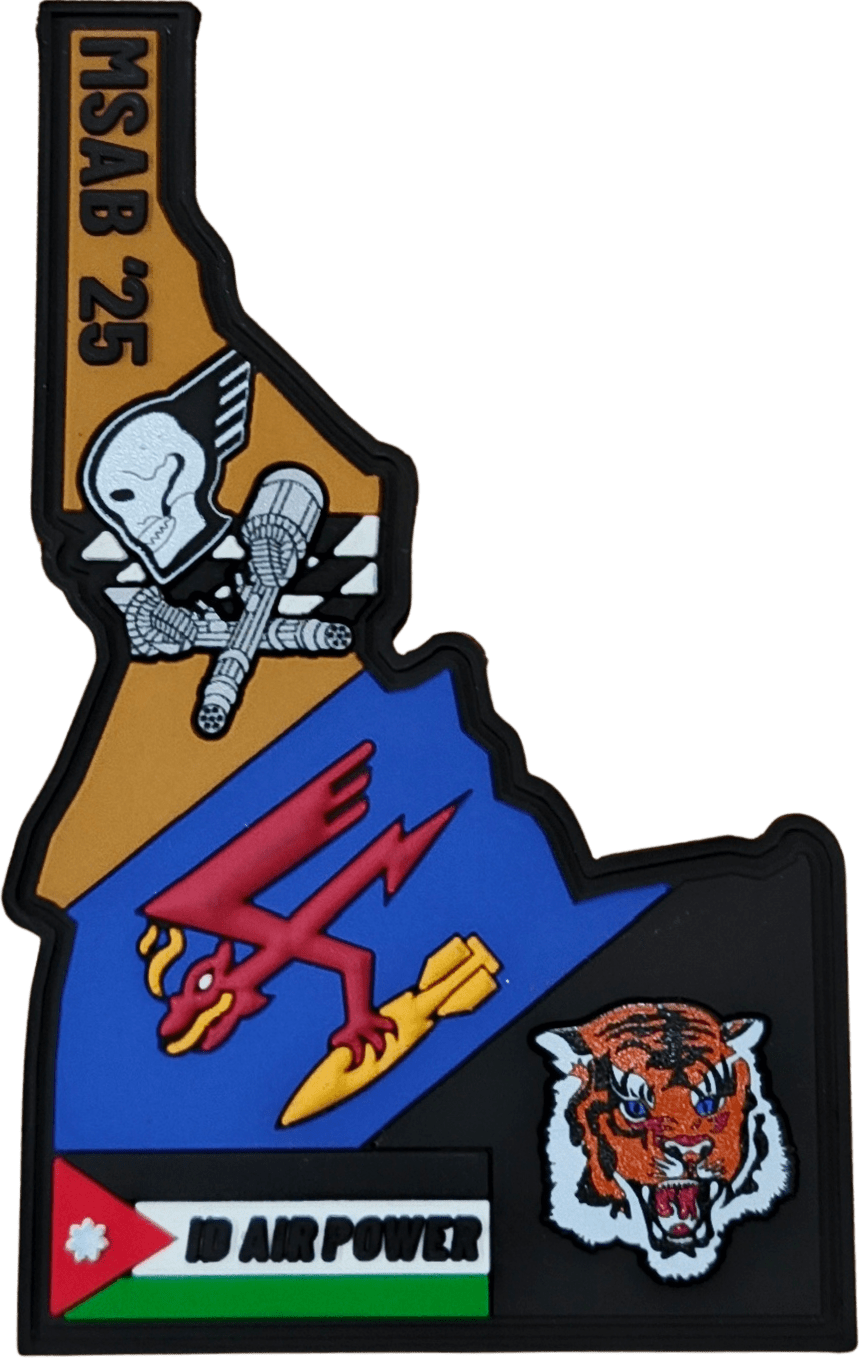 Msab Patch ID AIR POWER MSAB 25 PVC Patch – Badass Patches