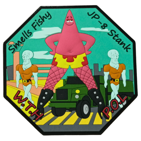 JP - 8 Stank Spongebob POL PVC - Badass Patches