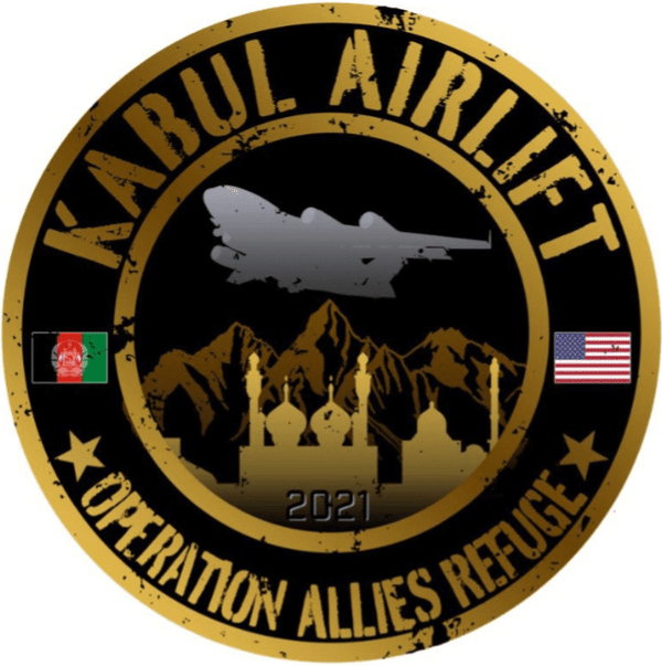 Kabul Airlift PVC Patches - Badass Patches
