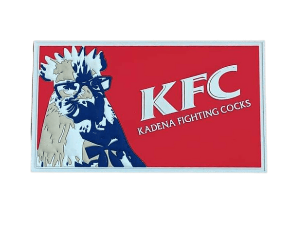 Kadena Fighting Cocks PVC Patch - Badass Patches