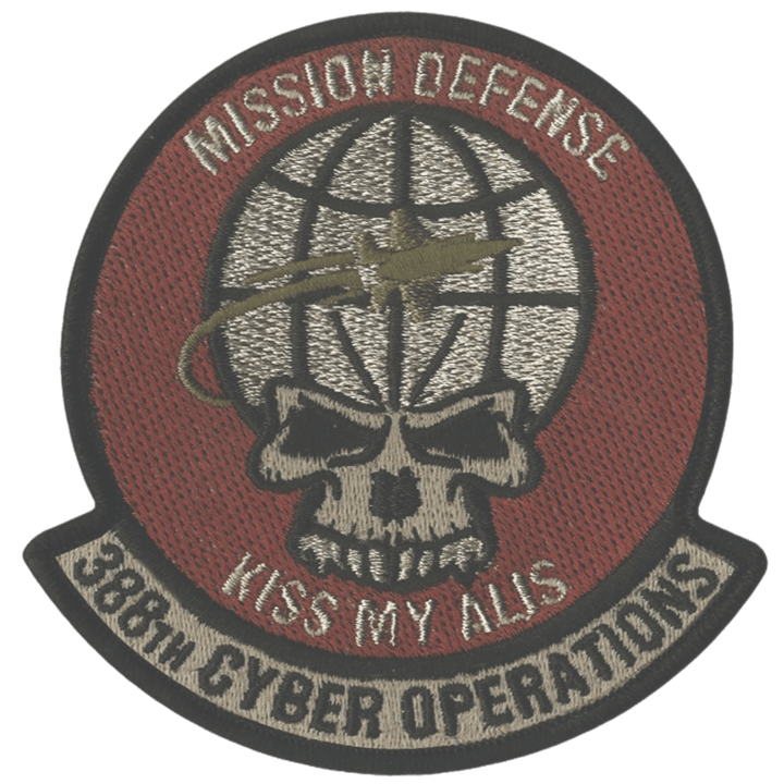 Kiss My Alis Embroidered Patch - Badass Patches
