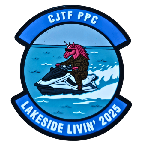 Lakeside Livin' CJTG PPC PVC Patch - Badass Patches