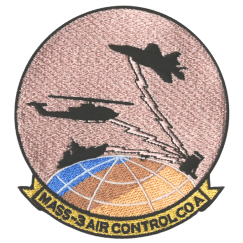 MASS - 3 ACC A Embroidered Patch - Badass Patches