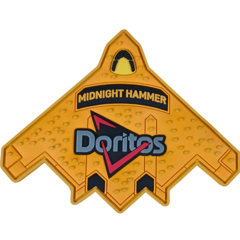 Midnight Hammer Doritos PVC Patch - Badass Patches