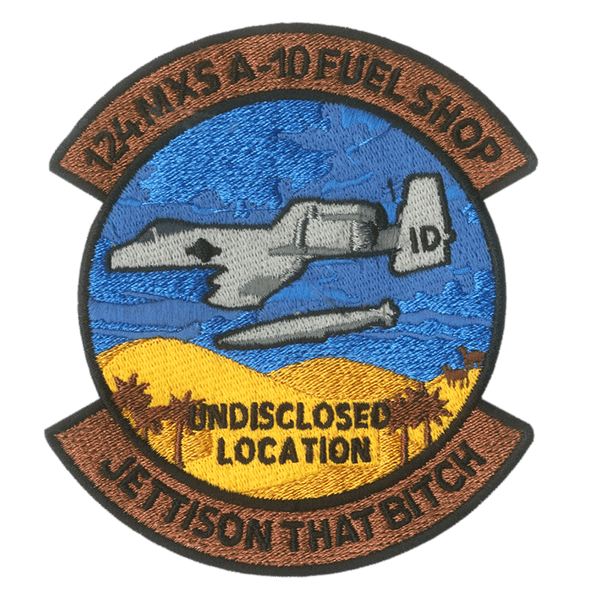 MSAB A - 10 Fuels 2025 Embroidery Patch - Badass Patches