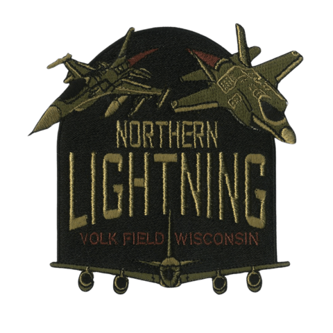 Northern Lightning Volk Field OCP Embroidery Patch - Badass Patches