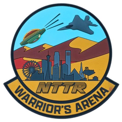 NTTR Warrior's Arena PVC Patch - Badass Patches