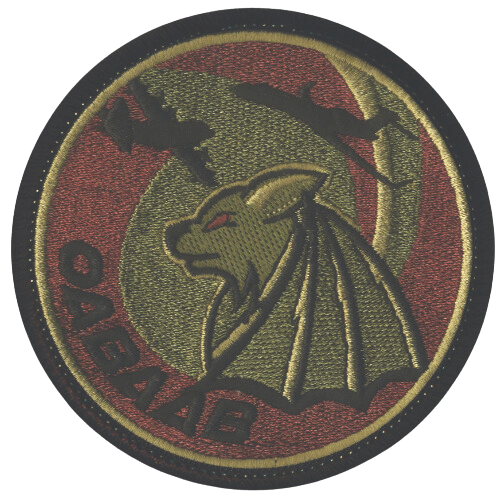 OCP OABAAB Bat Embroidered Patch - Badass Patches