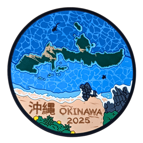 Okinawa Island 2025 PVC Patch - Badass Patches