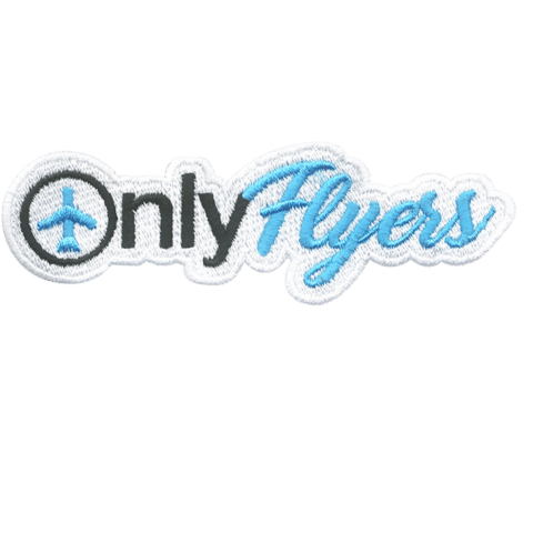 Only Flyers Embroidered Patch - Badass Patches