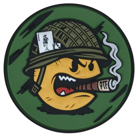 Pacman Solider PVC Patch - Badass Patches