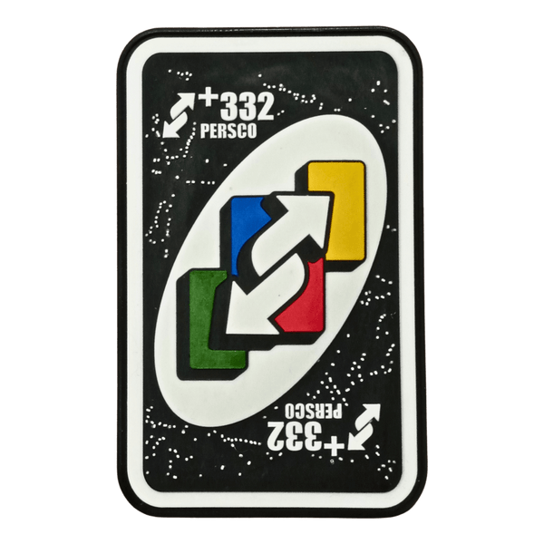 PERSCO 24.2 Uno Card PVC Patch - Badass Patches
