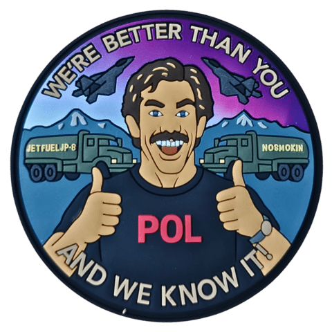 POL Better Than You PVC Patch - Badass Patches