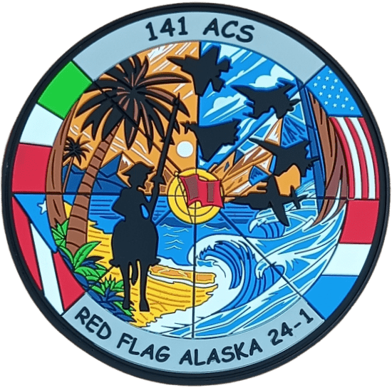 Quijote Red Flag 24 - 1 - Badass Patches
