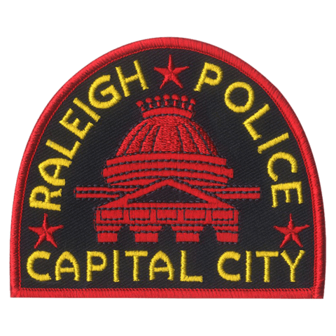 Raleigh Police Embroidery Patch - Badass Patches