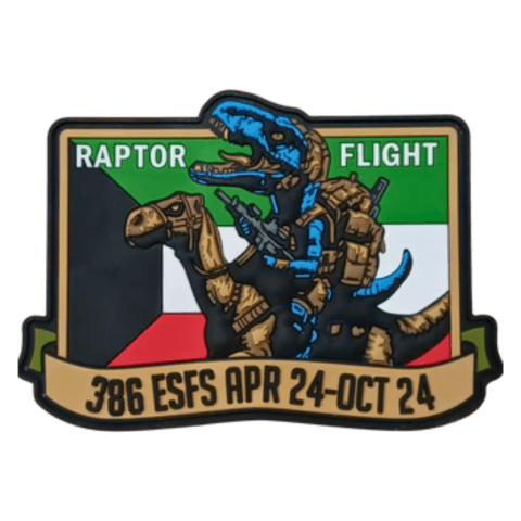 Raptor Flight 386 ESFS APR 24 - OCT 24 - Badass Patches