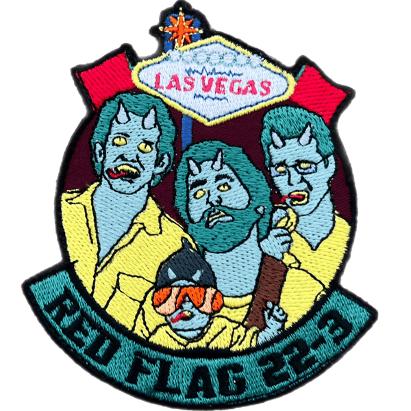 Red Flag 22 - 3 Vegas - Badass Patches
