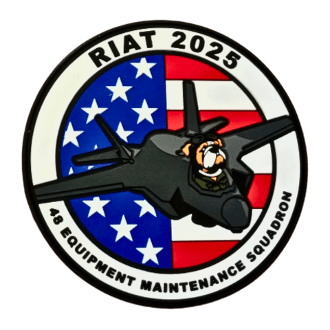 RIAT 2025 48 MX PVC Patch - Badass Patches