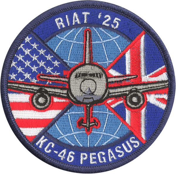 RIAT 2025 KC - 46 Embroidered Patch - Badass Patches