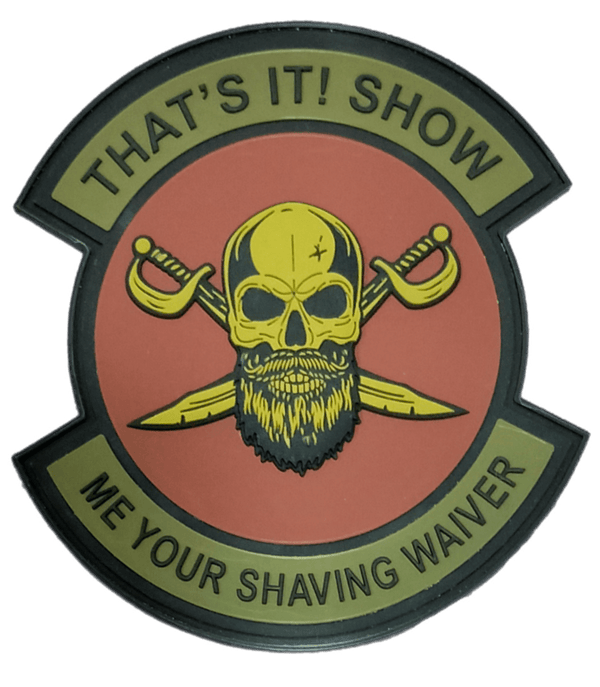Show Me Your Shaving Waiver - Badass Patches