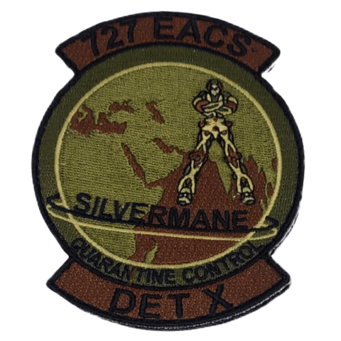 Silvermane OCP Embroidered Patch - Badass Patches