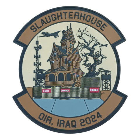 SlaughterHouse Iraq 2024 PVC Patch - Badass Patches