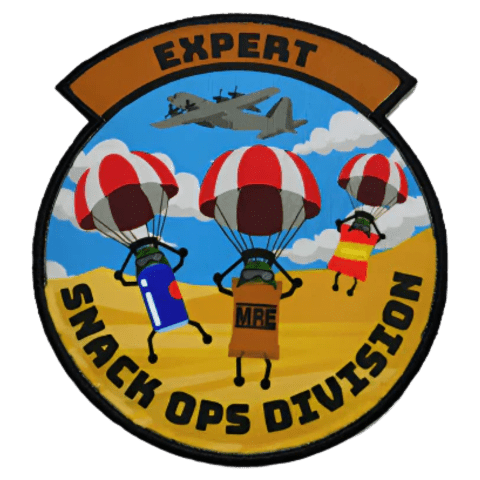 Snack Ops Division - Badass Patches