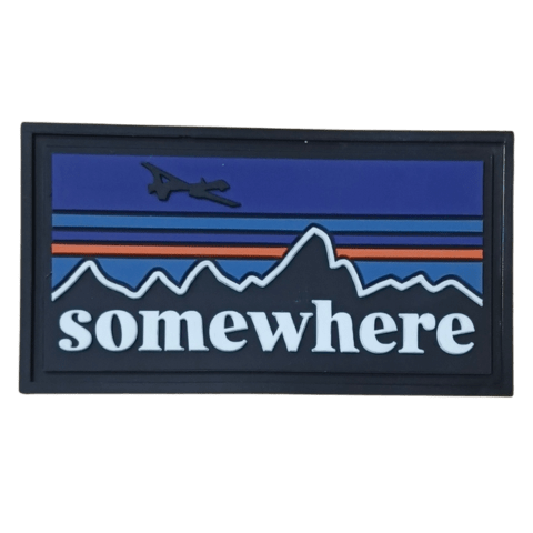 Somewhere PVC Patch - Lost Link Memes - Badass Patches