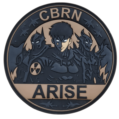 Sung Jinwoo CBRN Arise PVC Patch - Badass Patches
