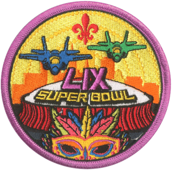 Super Bowl LIX F - 35 - Badass Patches